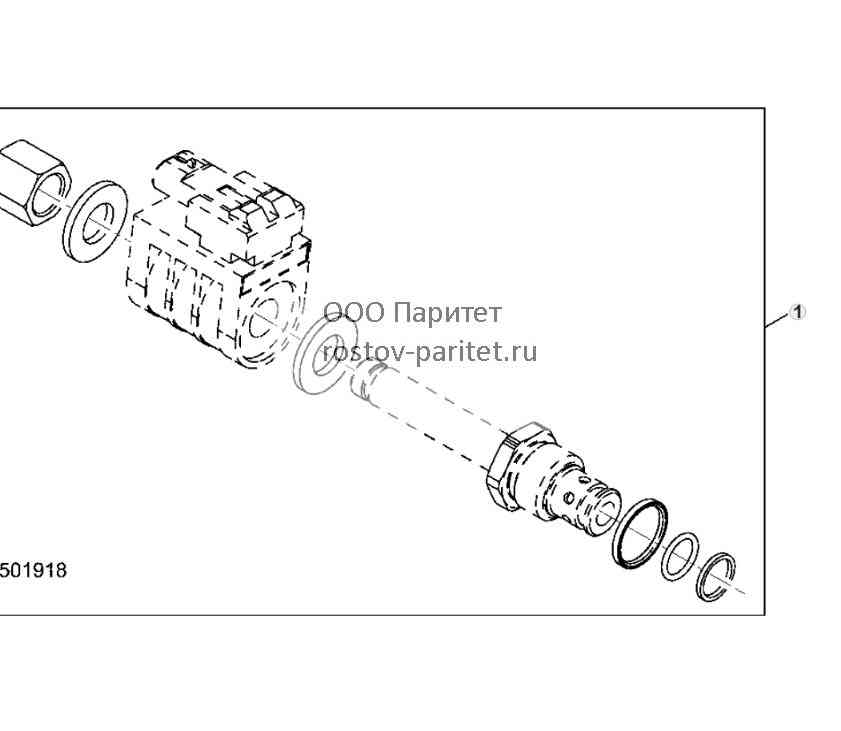 TRANSMISSION PARK 2 BRAKE VALVE SERVICE KIT 